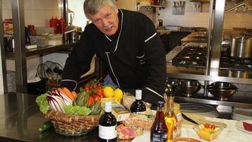 Breakfast, lunch, dinner served; garden views