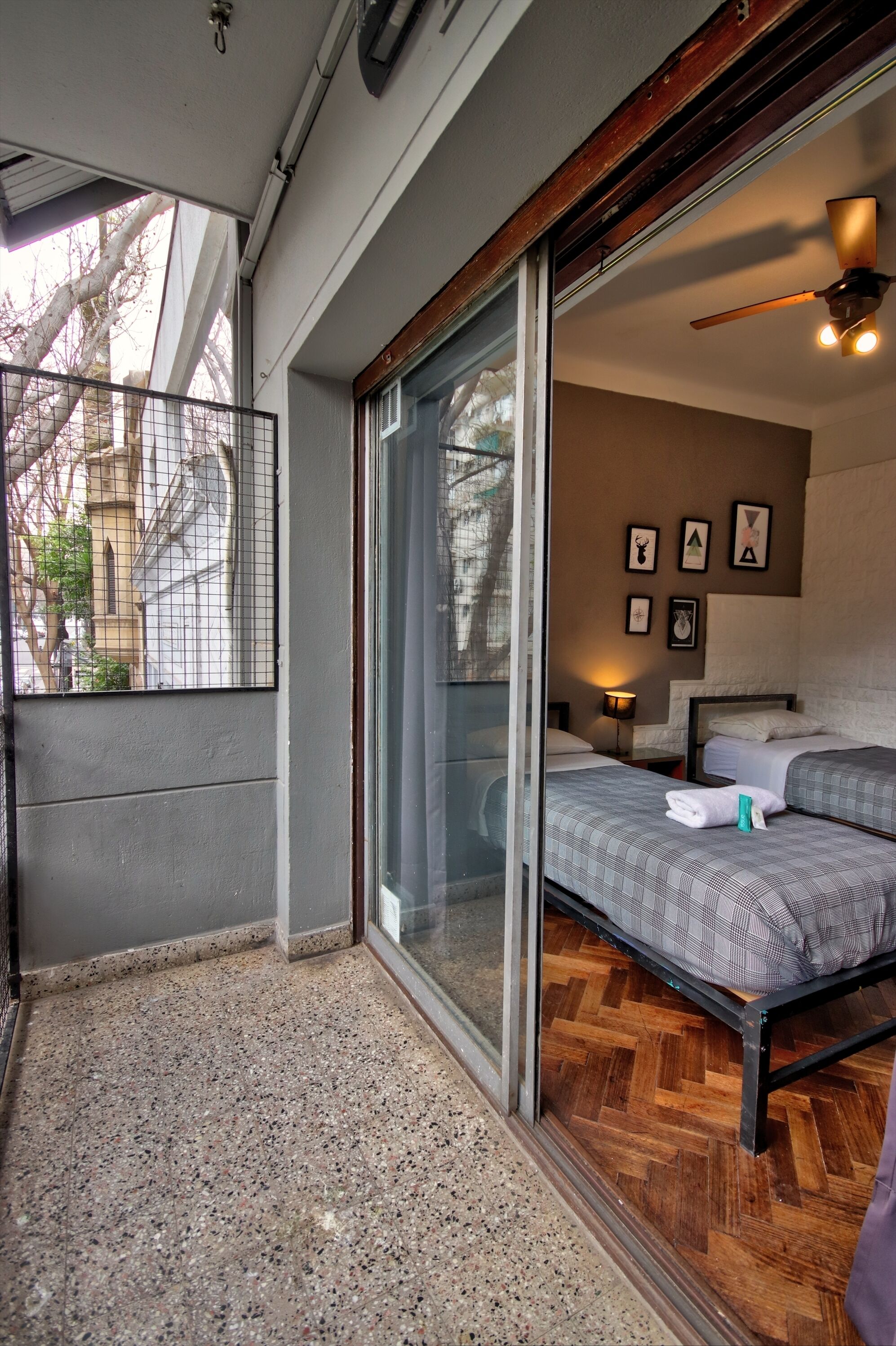 Standard Twin Room, Shared Bathroom | Iron/ironing board, free WiFi, bed sheets