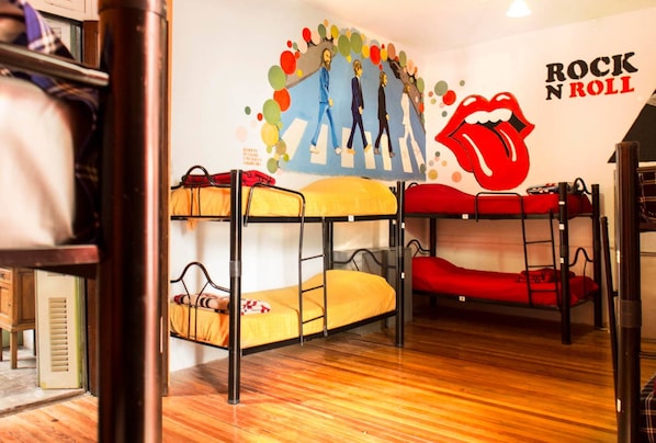 Basic Shared Dormitory | Iron/ironing board, free WiFi, bed sheets