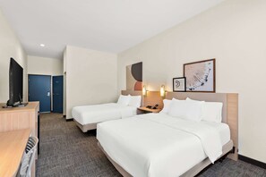 Room, 2 Queen Beds, Accessible, Bathtub | Desk, laptop workspace, iron/ironing board, free WiFi - Spark by Hilton Mansfield (Mansfield)