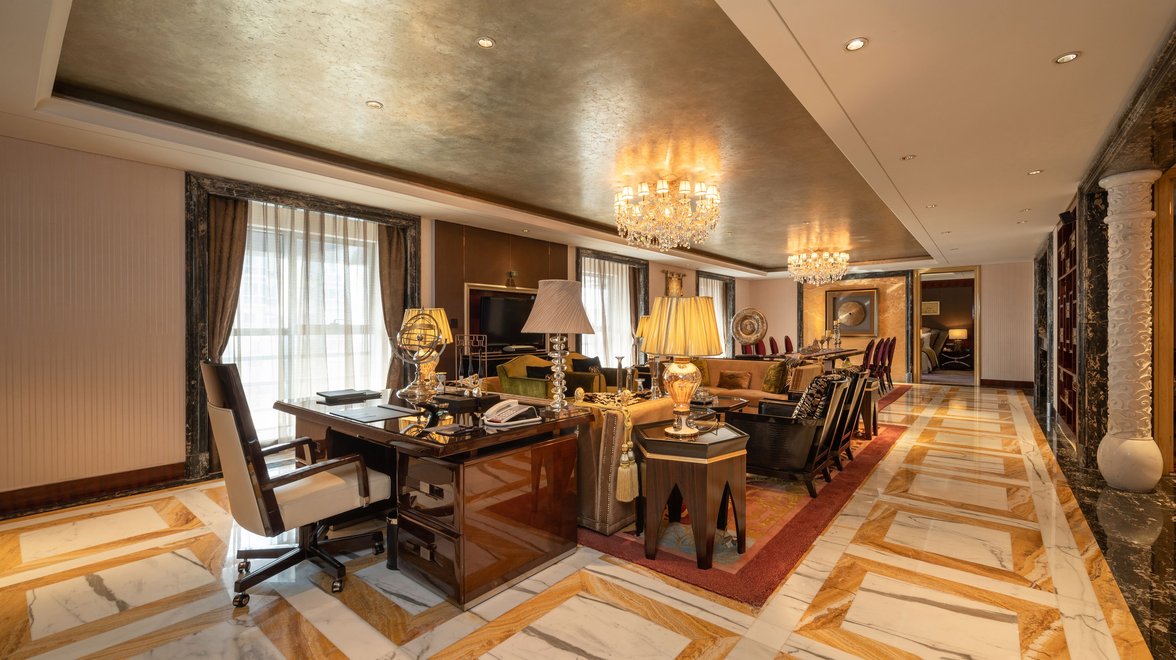 presidential suite | down duvets, minibar, in-room safe, desk