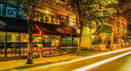 Front of property – evening/night