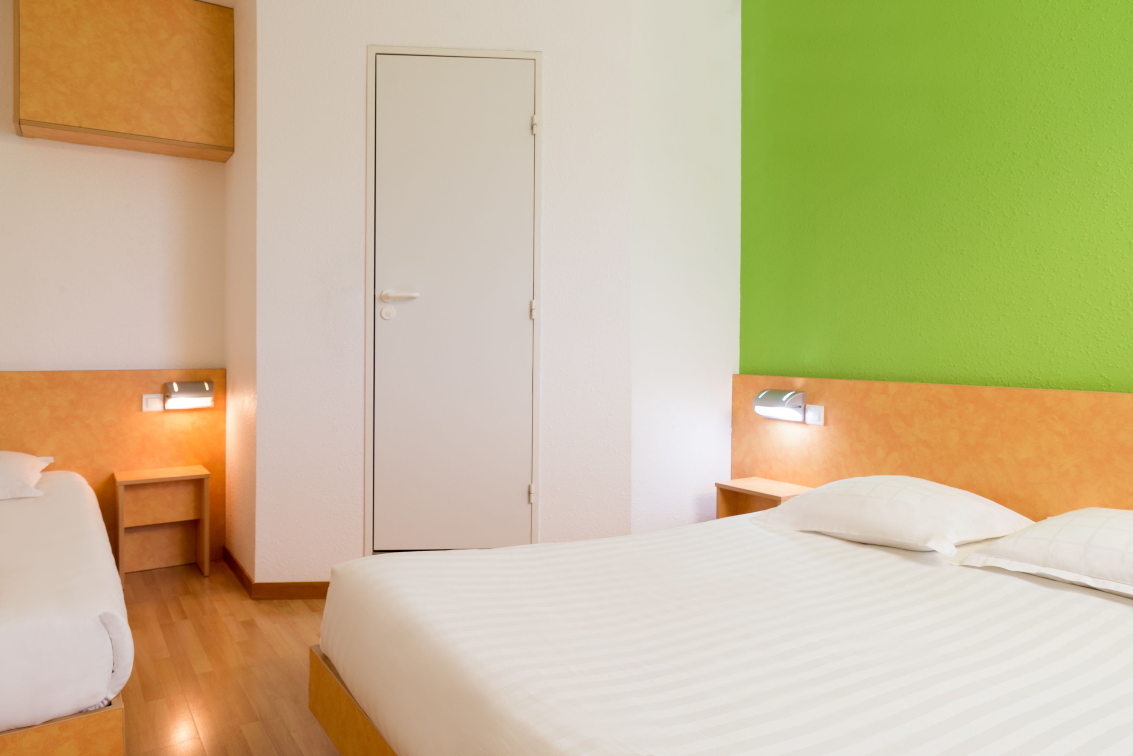 standard triple room | desk, blackout curtains, soundproofing, iron/ironing board