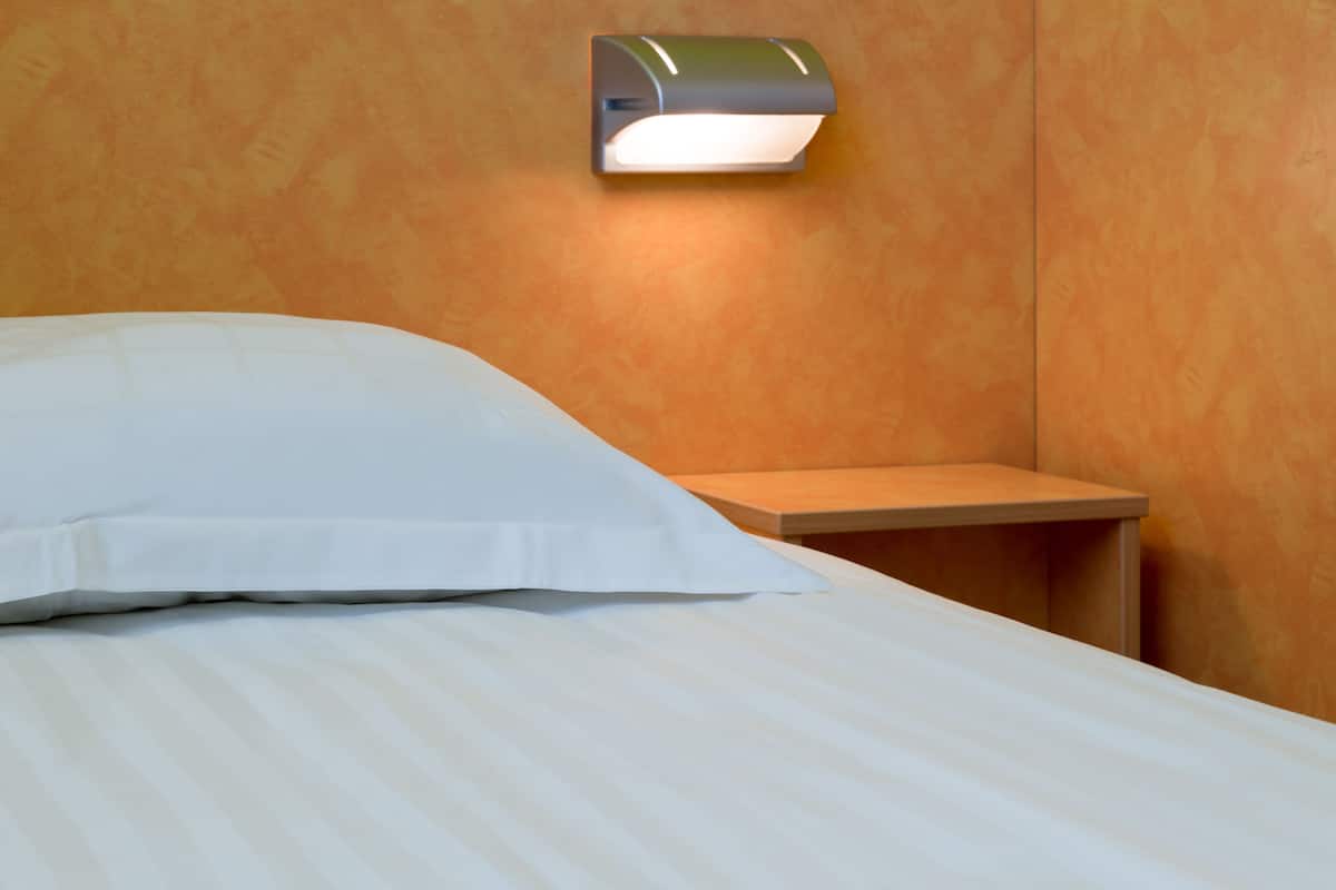 desk, blackout curtains, soundproofing, iron/ironing board