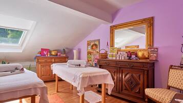 Behandelingskamers voor koppels, lichaamsbehandelingen, body wraps