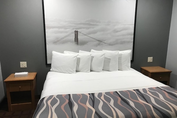 Basic Room, 1 King Bed | WiFi (free), bed sheets