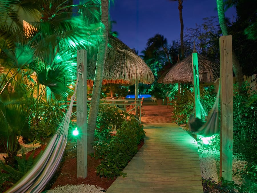 Overnattingsstedets uteområder