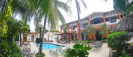 Blick auf den Garten