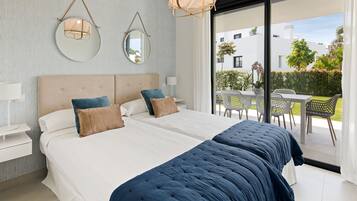 Căn hộ, 2 phòng ngủ | 1 phòng ngủ, bộ đồ giường cao cấp, chăn bông, két bảo mật tại phòng