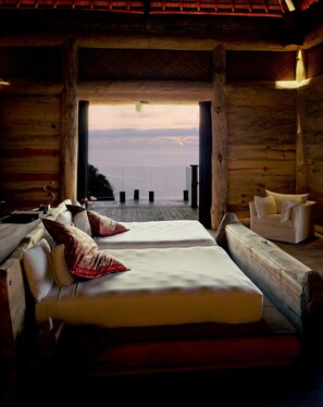 Casa de árbol (Casa del Arbol) | Ropa de cama de alta calidad, edredón y minibar