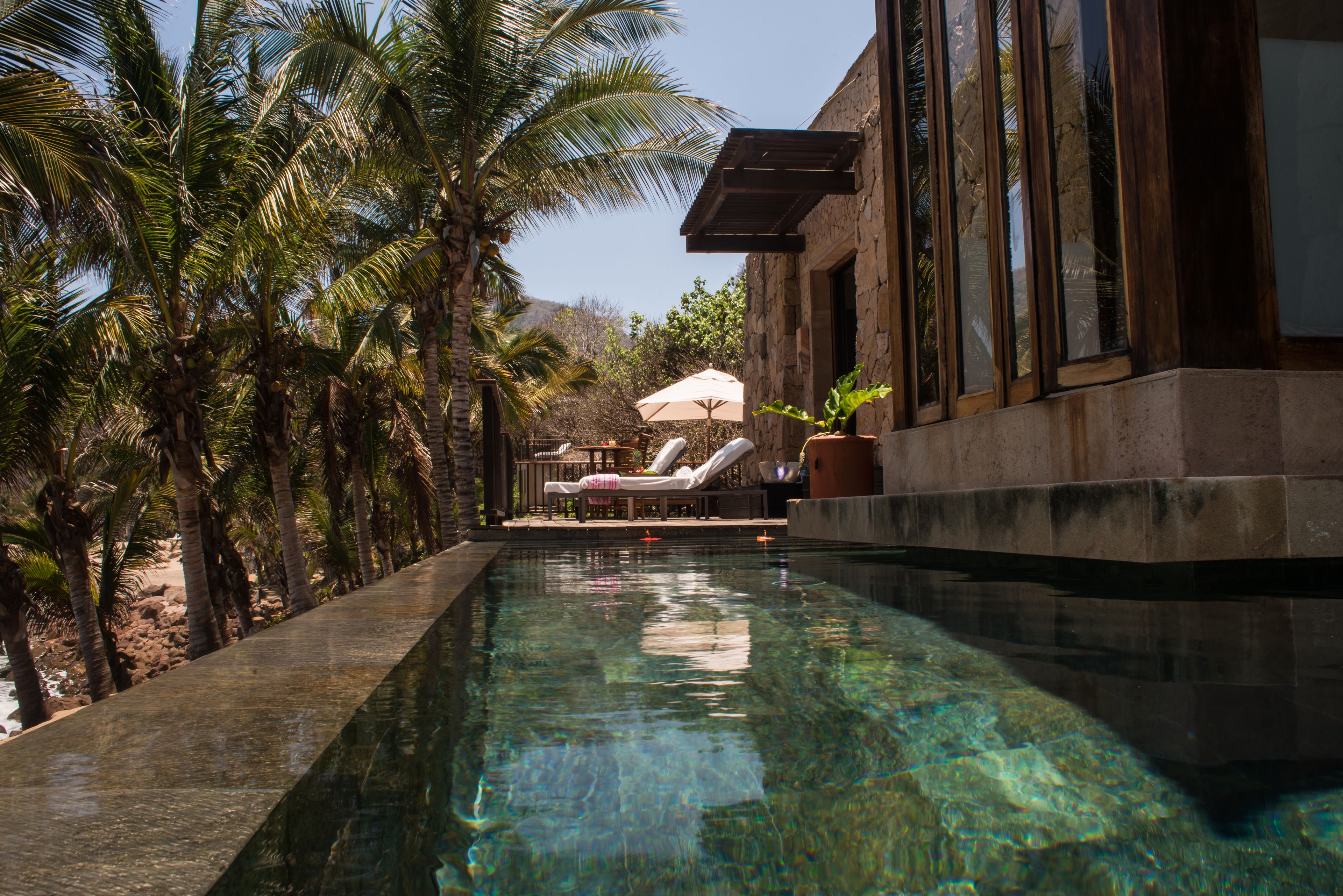 room, oceanfront (casa) | terrace/patio
