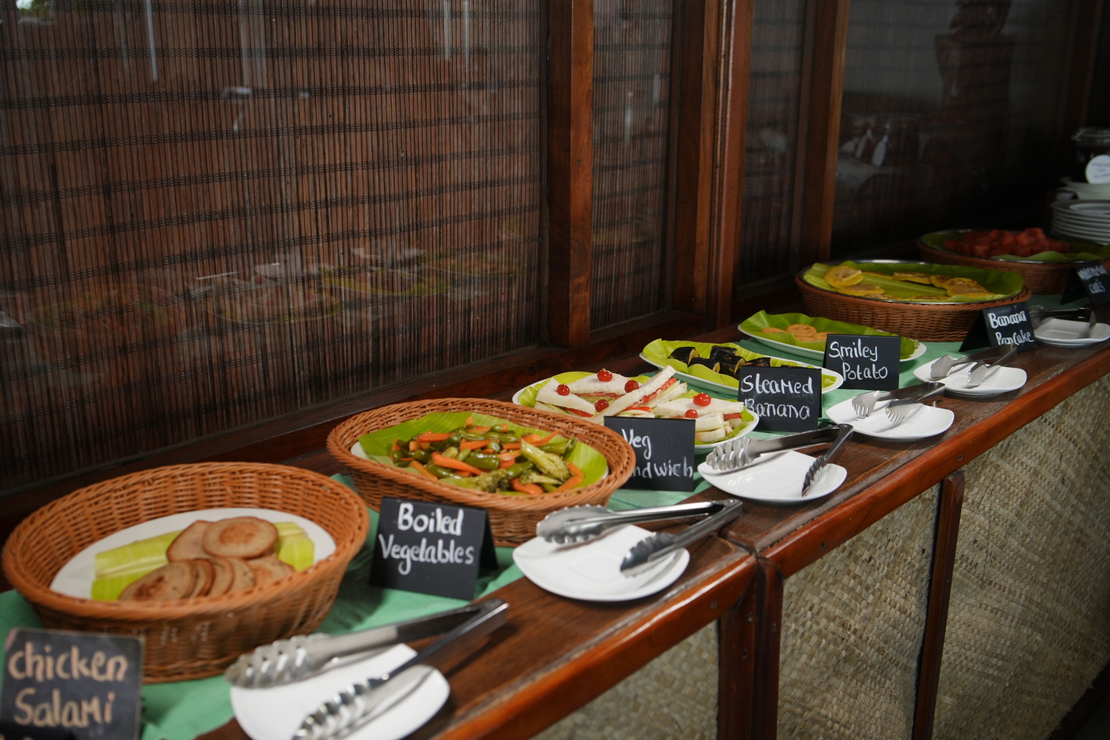 Breakfast buffet