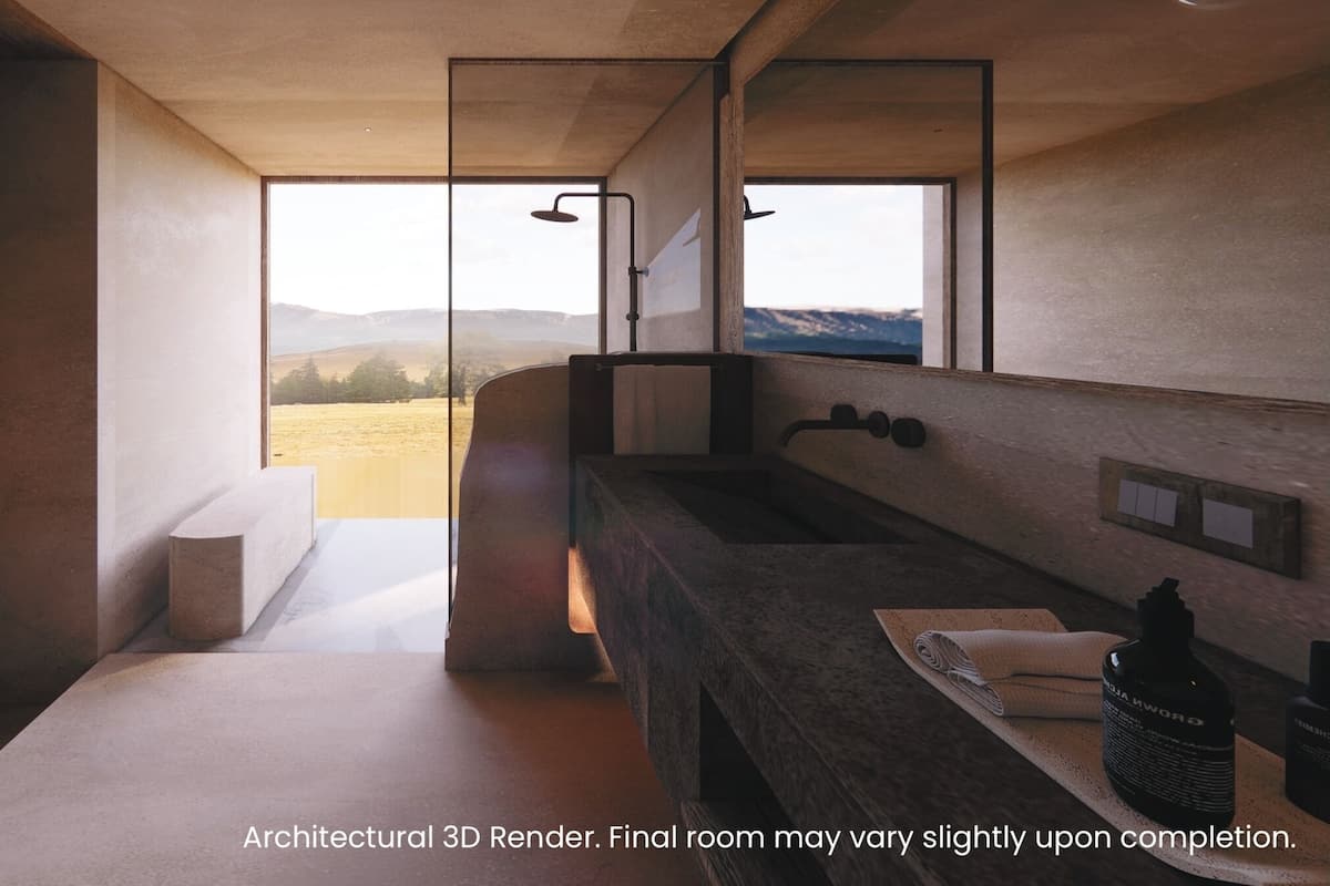 Luxury Bungalow, Balcony, Valley View | Bathroom