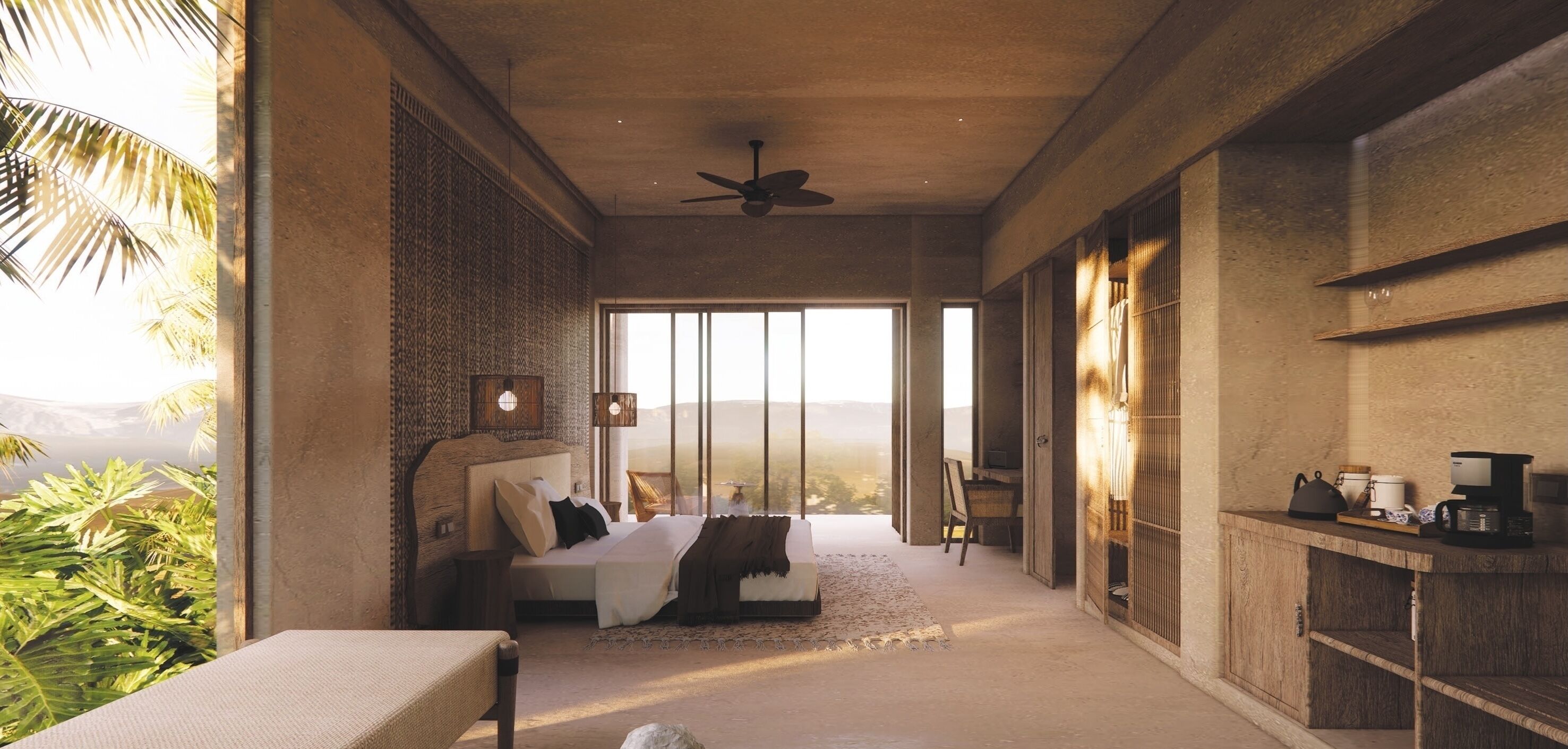 Luxury Bungalow, Balcony, Valley View | Premium bedding, minibar, in-room safe, desk