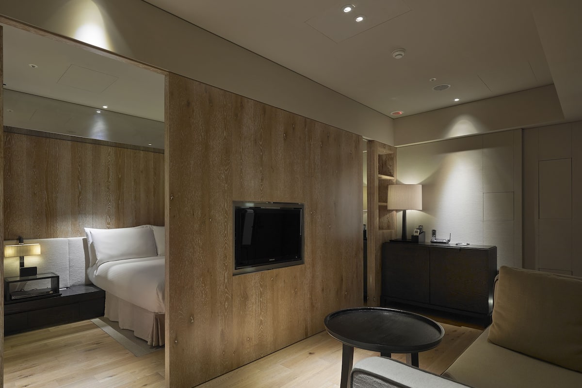 1 chambre, couette en duvet d'oie, minibar