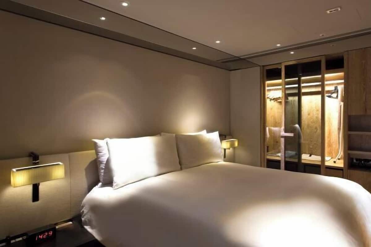 1 chambre, couette en duvet d'oie, minibar