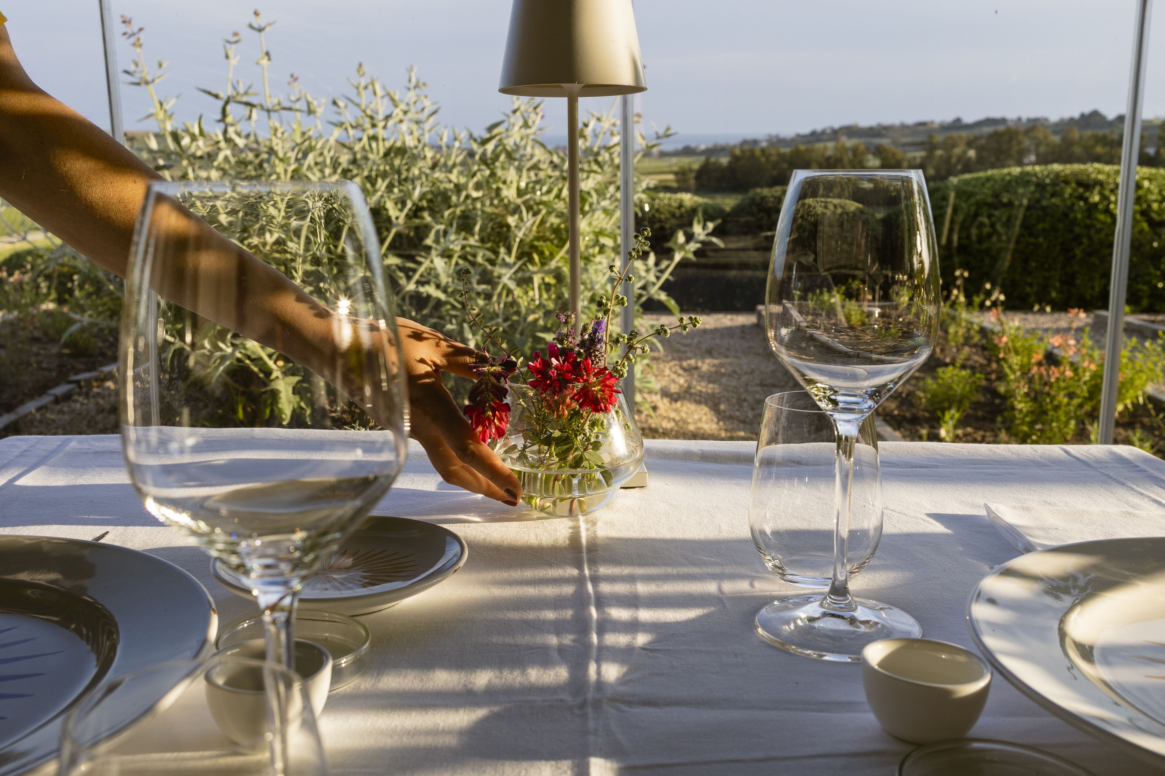 breakfast, lunch, dinner served; local cuisine, garden views