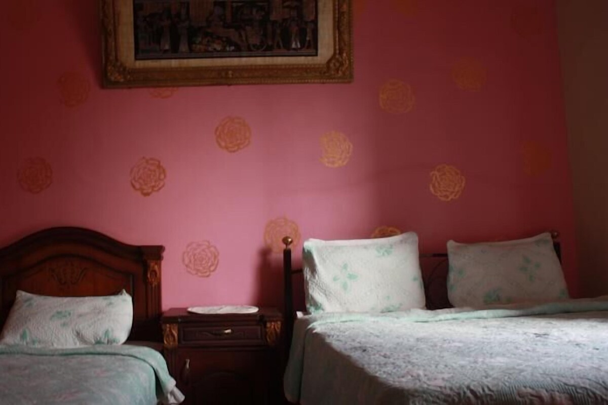 Doppelzimmer, Gemeinschaftsbad | Bettwäsche aus ägyptischer Baumwolle, hochwertige Bettwaren