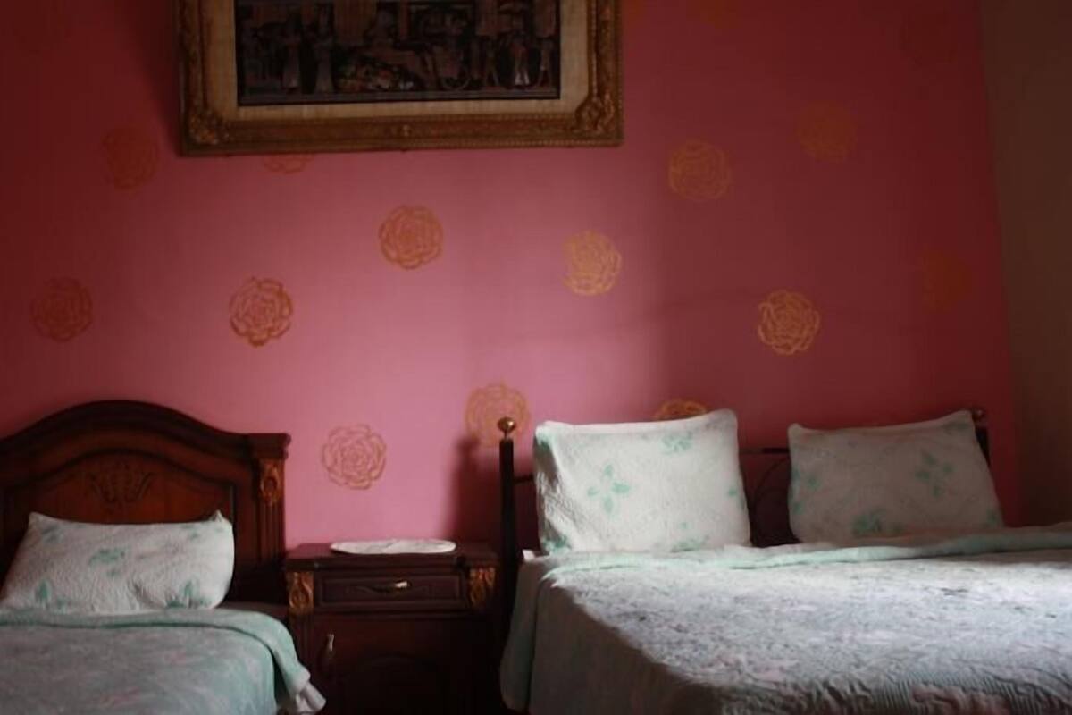 Doppelzimmer, Gemeinschaftsbad | Bettwäsche aus ägyptischer Baumwolle, hochwertige Bettwaren