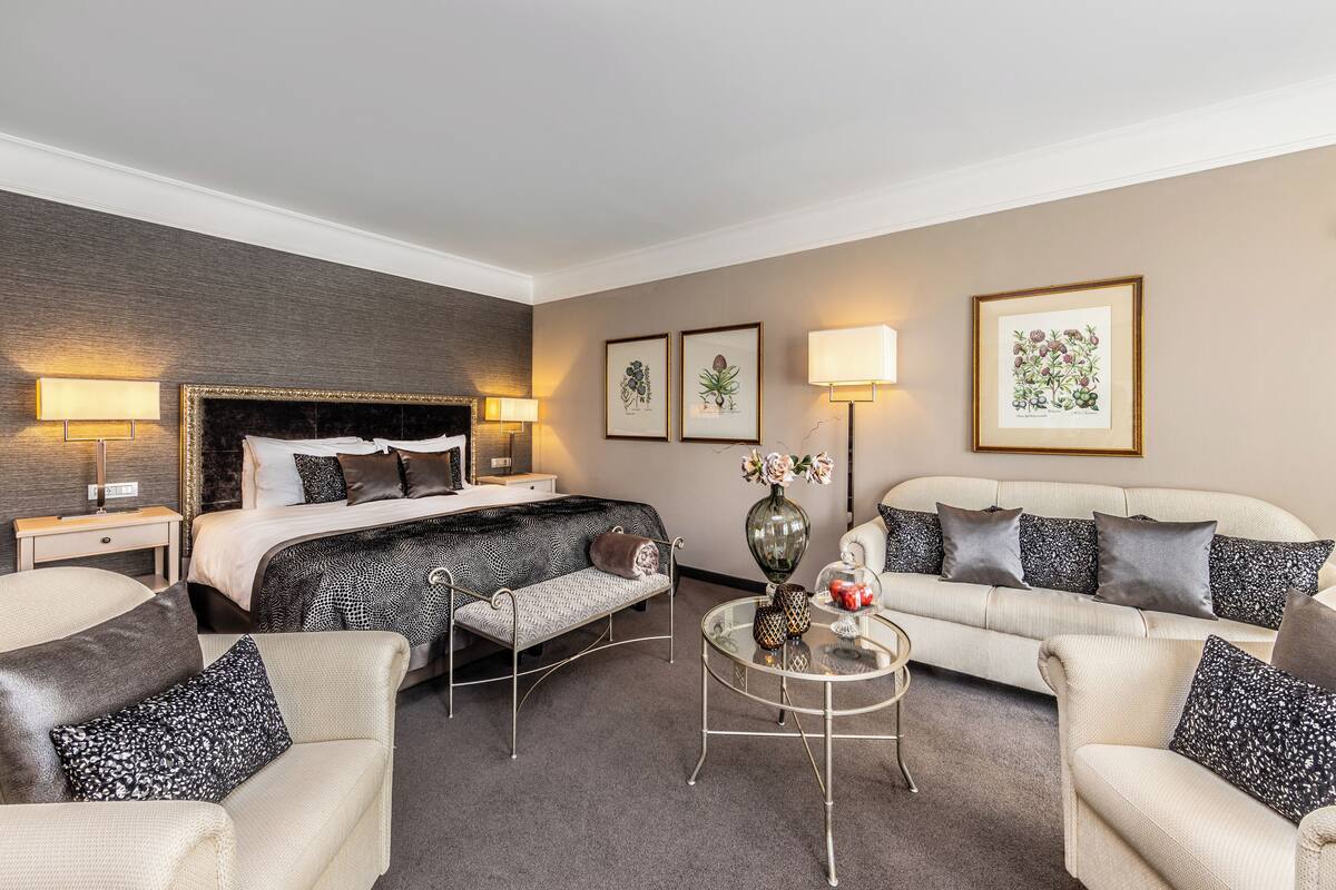 Italienske Frette-laken, sengetøy av topp kvalitet og dundyner