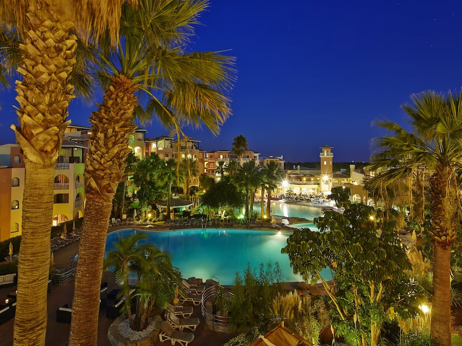 Front of property – evening/night