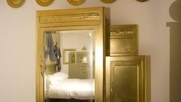 Premium bedding, down duvets, memory-foam beds, individually decorated