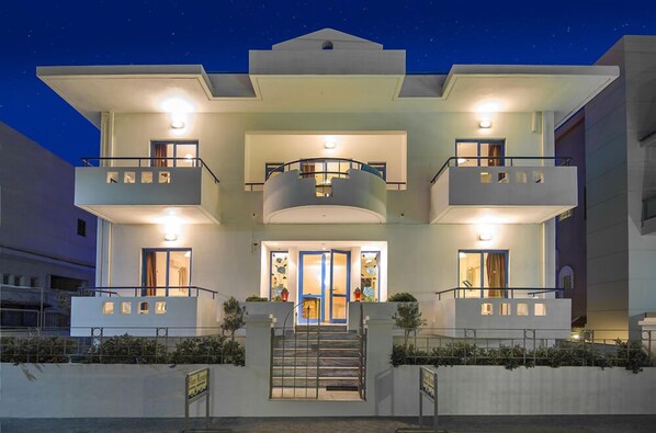 Fassade der Unterkunft