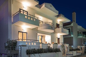 Fassade der Unterkunft