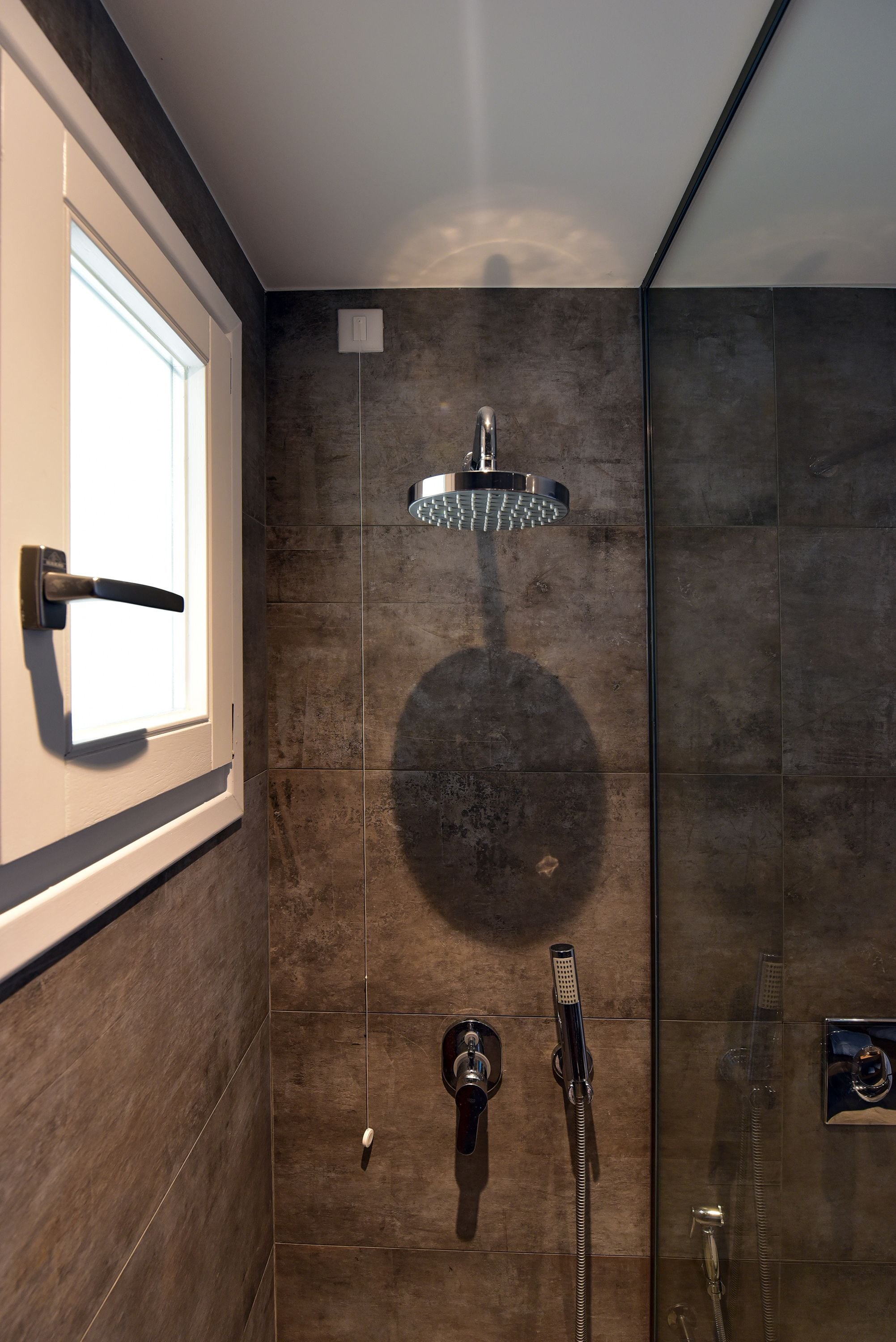 shower, designer toiletries, hair dryer, dressing gowns