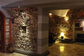 Sitteområde i lobbyen