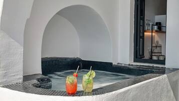 Honeymoon Suite, Hot Tub | Terrace/patio