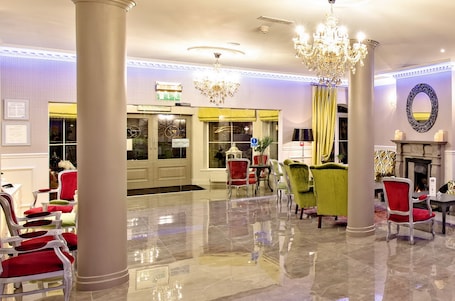 Interior entrance. Brook Lodge Boutique Hotel