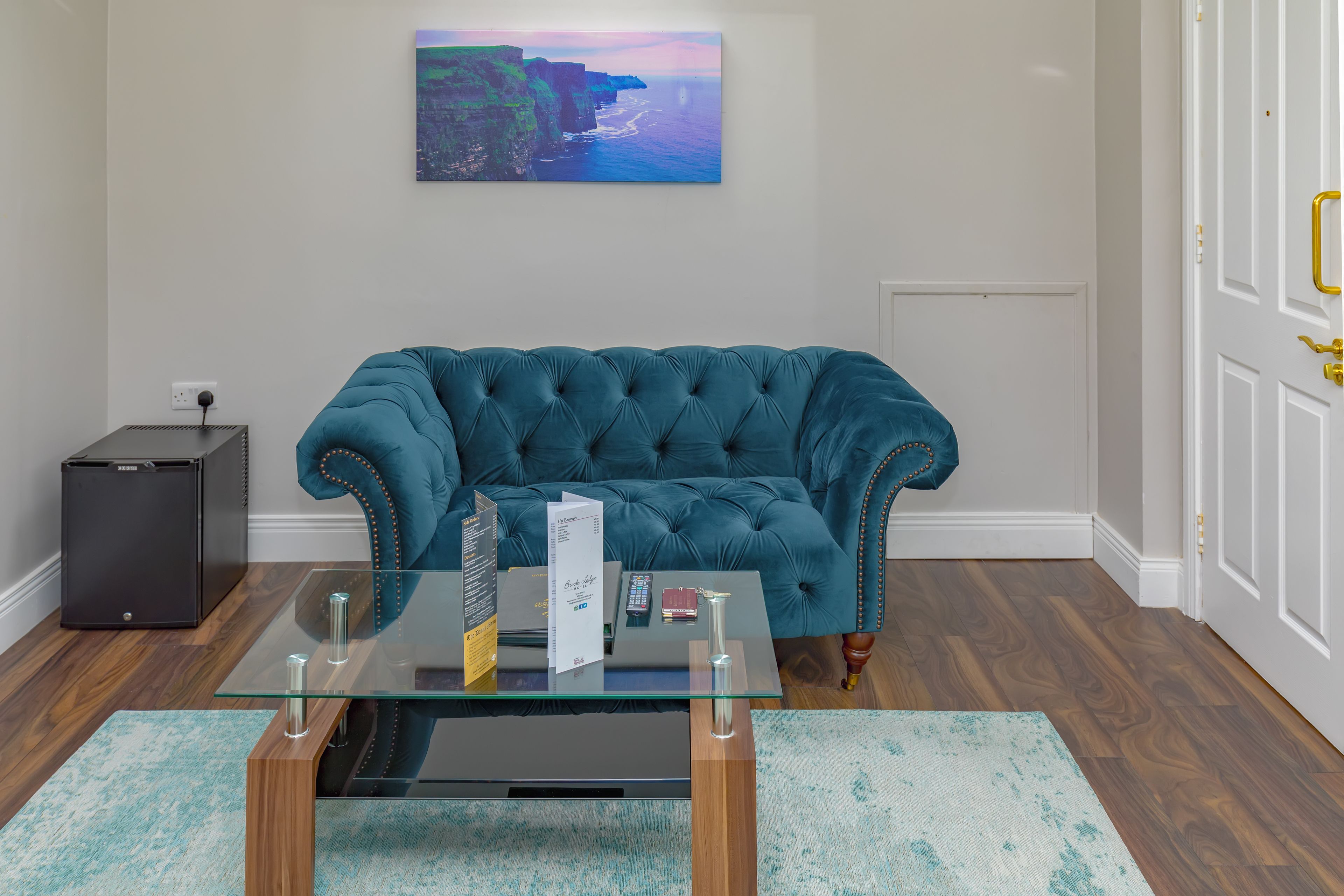 penthouse | living area | tv