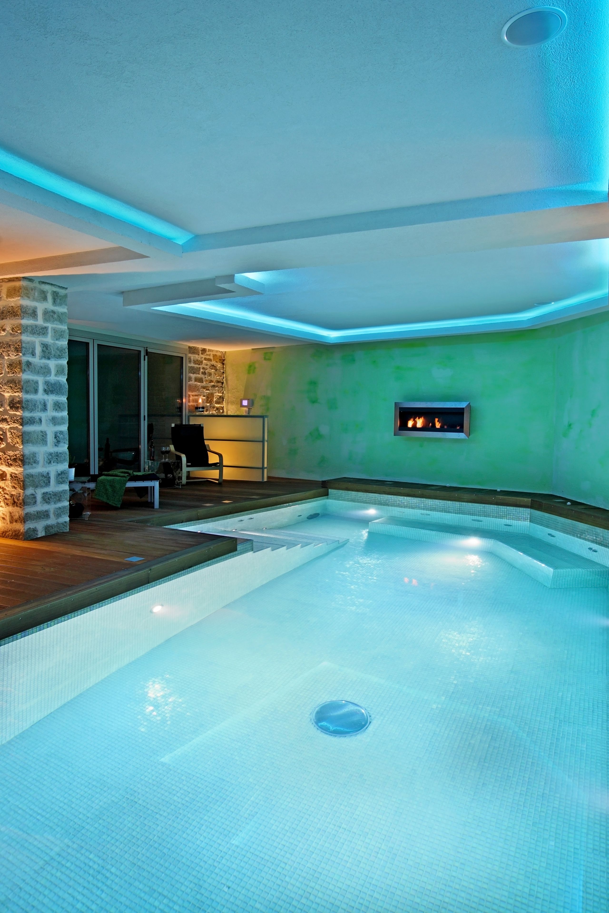 Piscine couverte