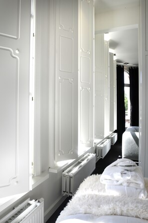 Draps en coton égyptien, literie hypoallergénique