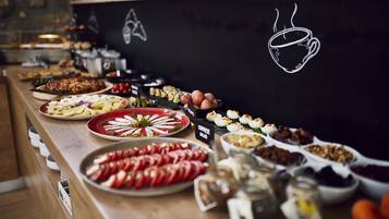 Dagelijks ontbijtbuffet inbegrepen