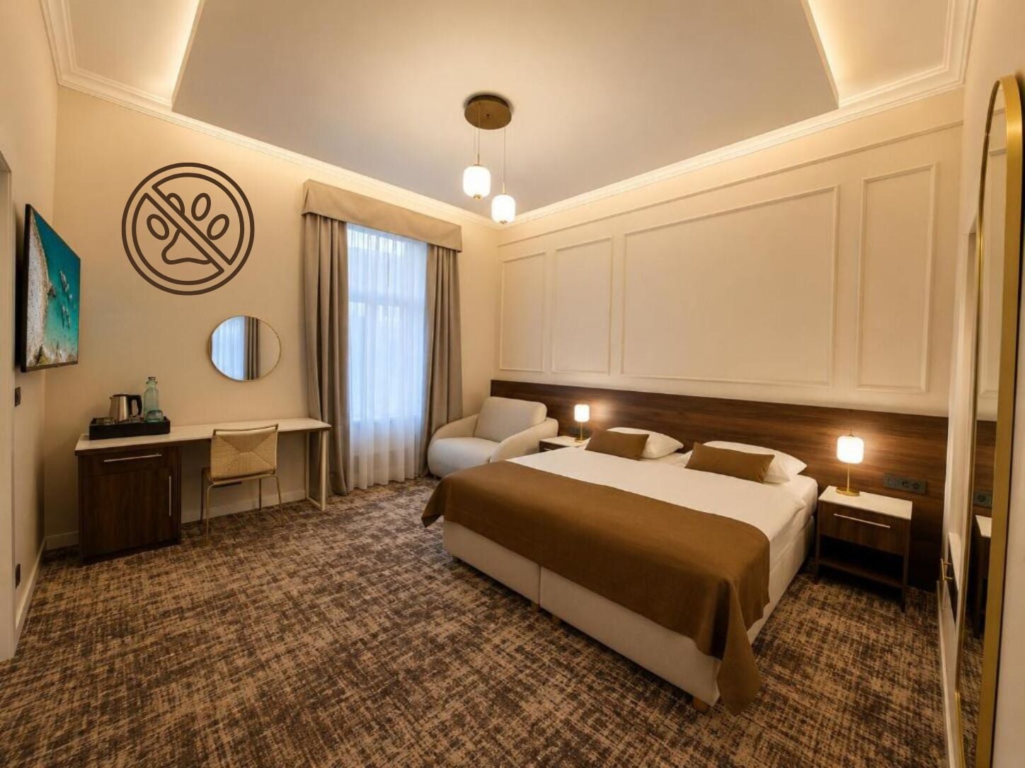 Premium bedding, minibar, in-room safe, desk