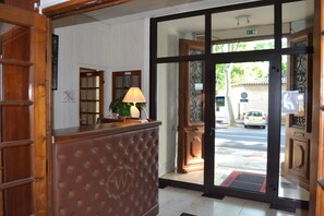 Entrée de l’hébergement