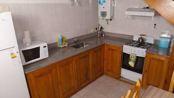 Apartment (For 5 People) | Private kitchen | Full-size fridge, microwave