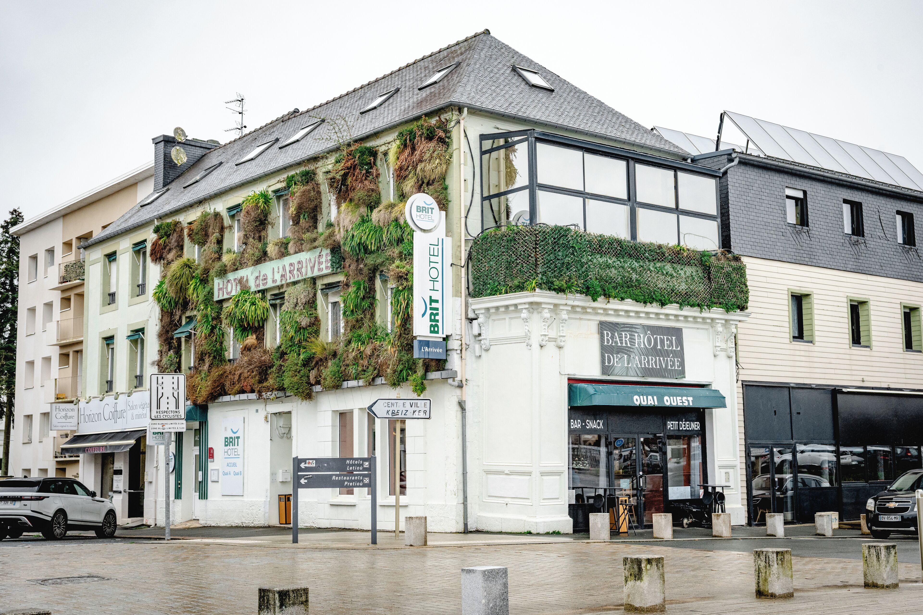 Voorkant van accommodatie