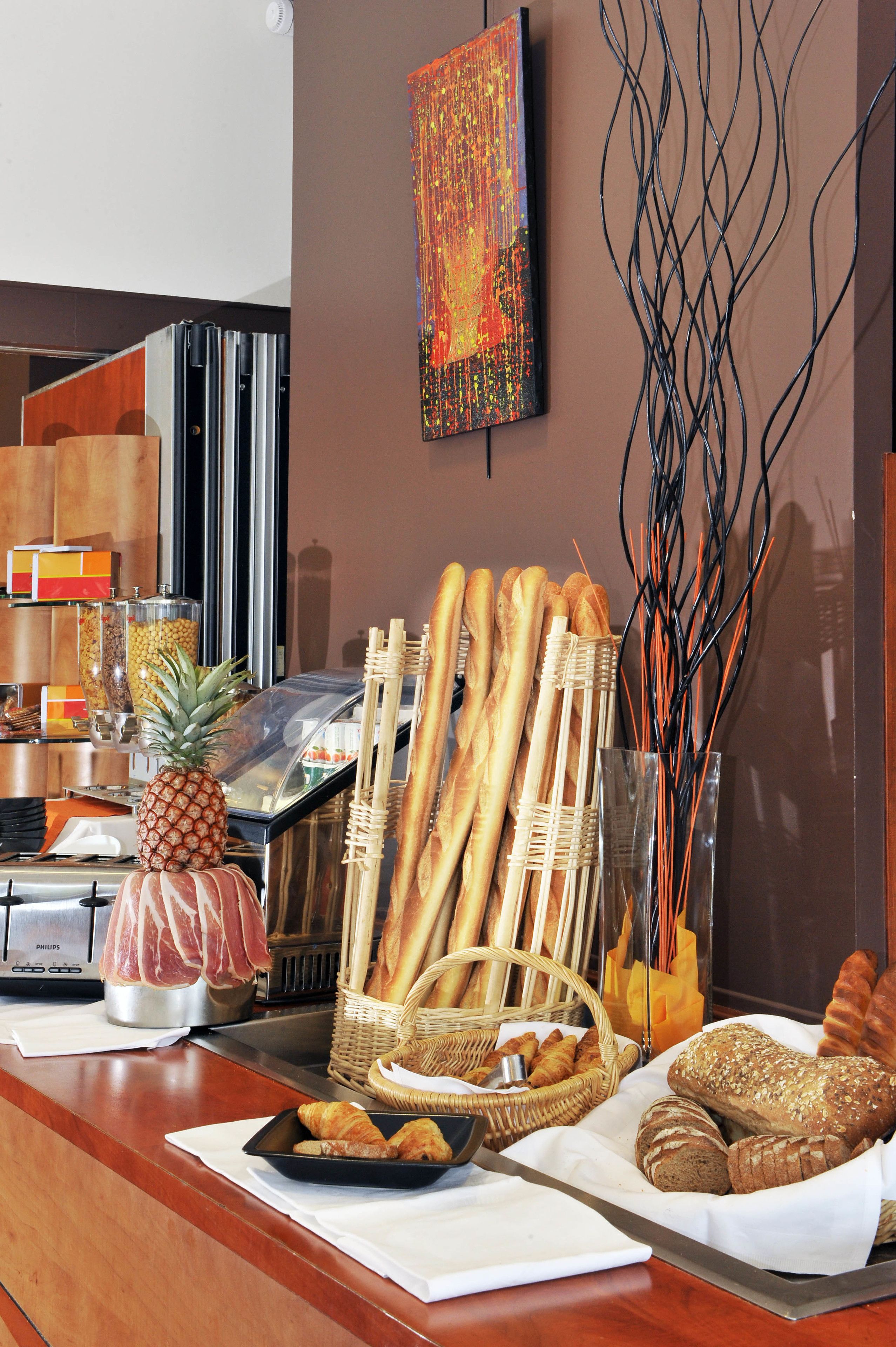 Daily buffet breakfast (EUR 16 per person)