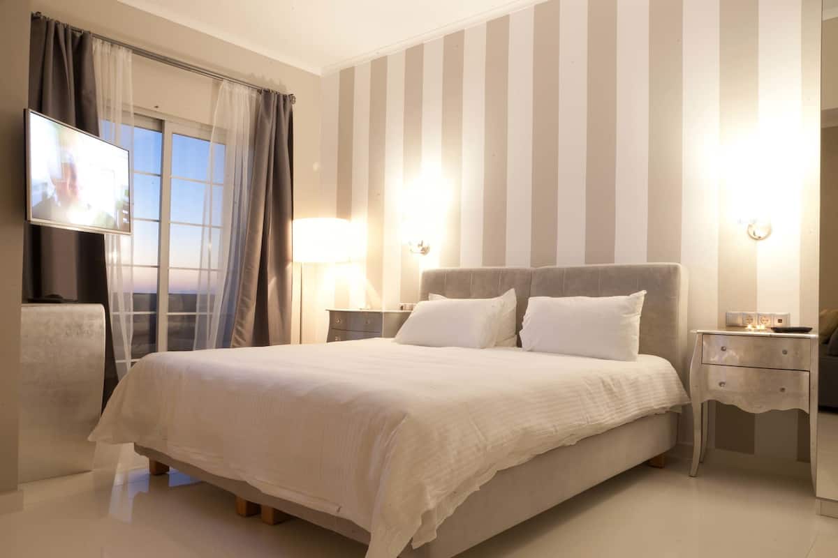 Lakens van Egyptisch katoen, luxe beddengoed, donzen dekbedden