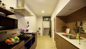 Family Penthouse, 3 Bedrooms, Tower | Dapur peribadi