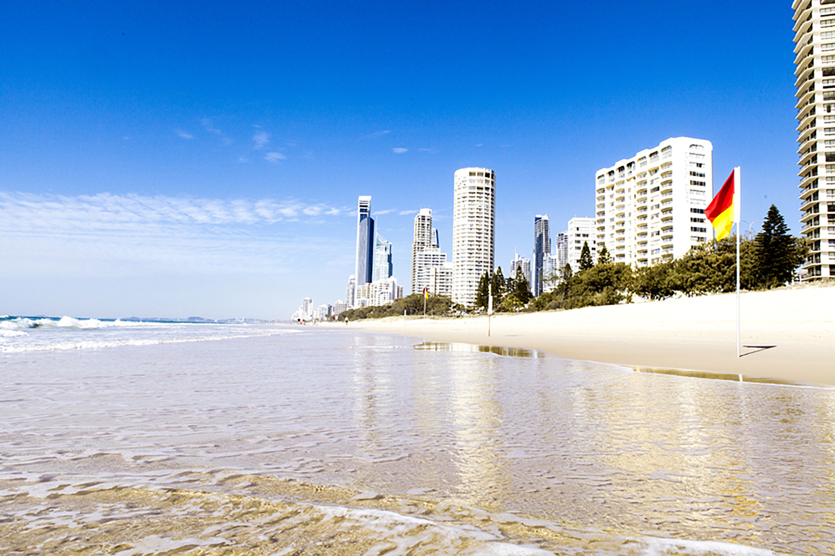 Private beach nearby