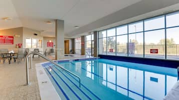 Indoor pool, outdoor pool