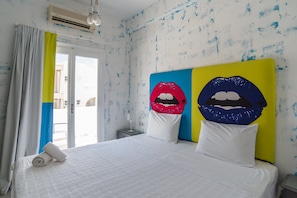 Standard Room, Mountain View | View from room - Beach Boutique Hotel (Santorini)