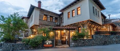 Fassade der Unterkunft