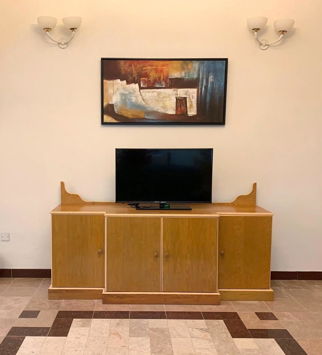 family villa | television