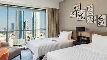 Superior Room, 2 Katil Bujang (Single) | Peralatan tempat tidur hipoalergenik, gebar bulu kapas, tilam berlapik