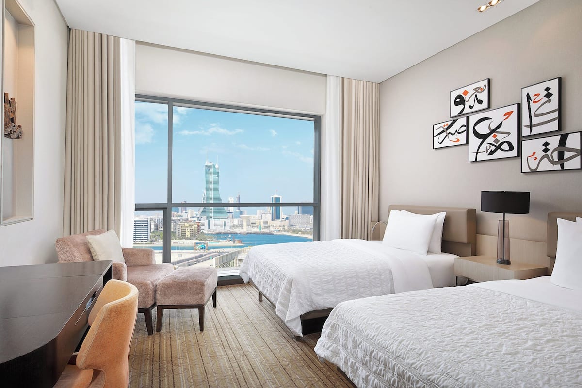 Quarto club, 2 camas de solteiro | 1 quarto, roupas de cama antialérgicas, edredons de pluma